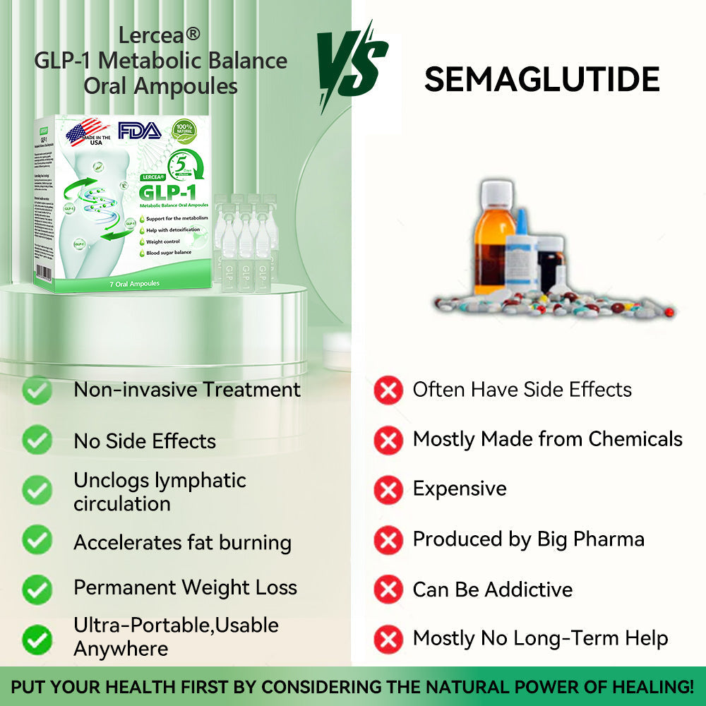 30% OFF🎁🎁𝐋𝙀𝑹𝐂𝗘𝗔® 𝑮𝗟𝐏-𝟭 Metabolic Balance Oral Ampoules👩⚕️