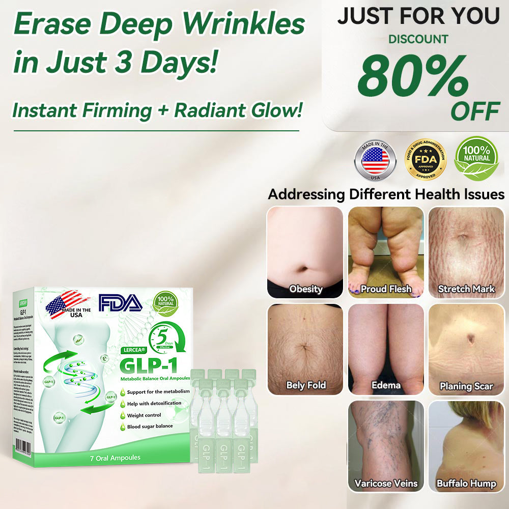 30% OFF🎁🎁𝐋𝙀𝑹𝐂𝗘𝗔® 𝑮𝗟𝐏-𝟭 Metabolic Balance Oral Ampoules👩⚕️
