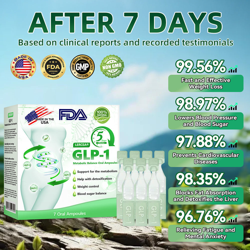 30% OFF🎁🎁𝐋𝙀𝑹𝐂𝗘𝗔® 𝑮𝗟𝐏-𝟭 Metabolic Balance Oral Ampoules👩⚕️