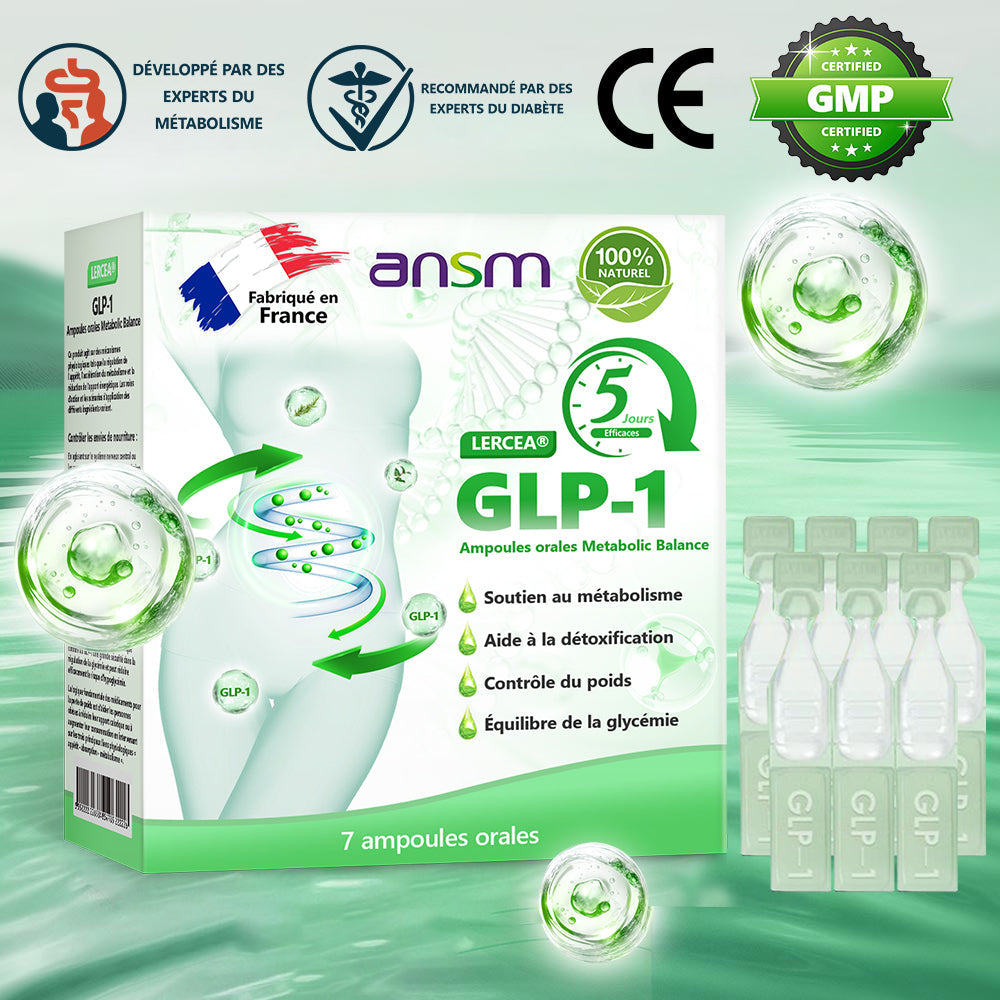 30 % DE RÉDUCTION 🎁🎁 𝐋𝙀𝑹𝐂𝗘𝗔® 𝑮𝗟𝐏-𝟭 Ampoules Orales pour l’Équilibre Métabolique 👩‍⚕️